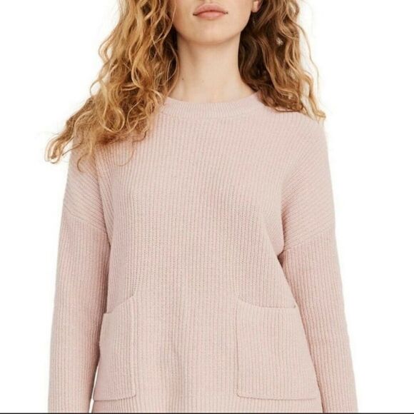 Madewell Patch Pocket Pullover Sweater - Picture 1 of 6